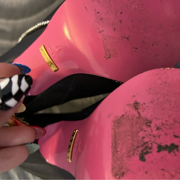 Gucci Fall 2017 Runway Black Crystal Floral Ankle Boots. App offers only - Picture 4 of 6